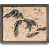 Great Lakes - Small - Grey Frame