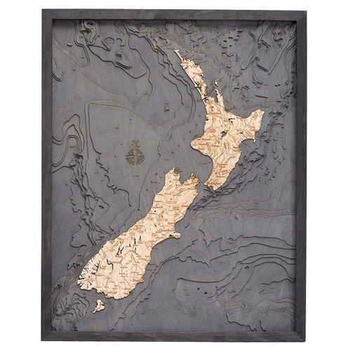 New Zealand - Grey Frame