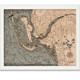 Nautical Wood Maps Fort Myers - White Frame