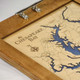 Chesapeake Bay Nautical Map Boat Cleat Serving Tray